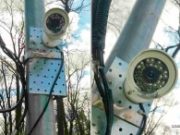 У Бучанському парку навмисно пошкодили камери
