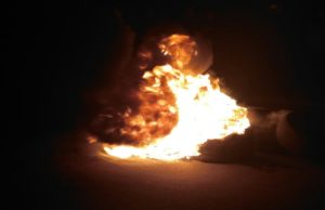Вчора у Приірпінні горіли трава і шини