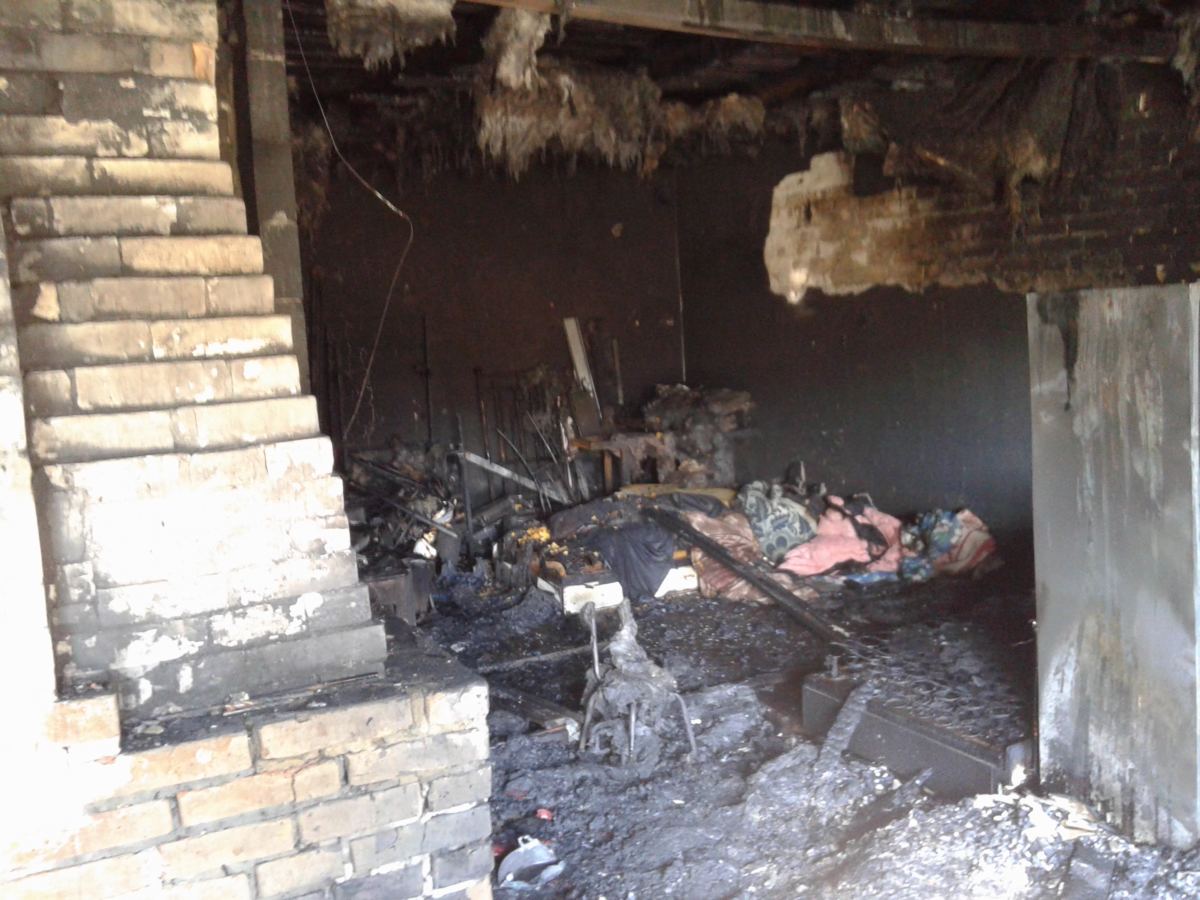 Пожежа в Ірпені: згорів перший поверх будинку