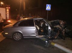 Нічна дорожньо-транспортна пригода в Ірпені
