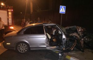 Нічна дорожньо-транспортна пригода в Ірпені