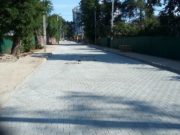 На вулиці 8 Березня встановили тротуарну плитку