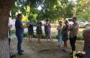18.07.2017 відбулася зустріч начальника "Ірпіньводоканалу" з мешканцями проблемного будинку у Гостомелі