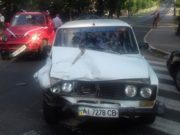 ДТП на розі вулиць Вокзальної та Інститутської, 21.07.2017ортних пригод