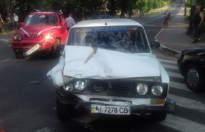 ДТП на розі вулиць Вокзальної та Інститутської, 21.07.2017ортних пригод