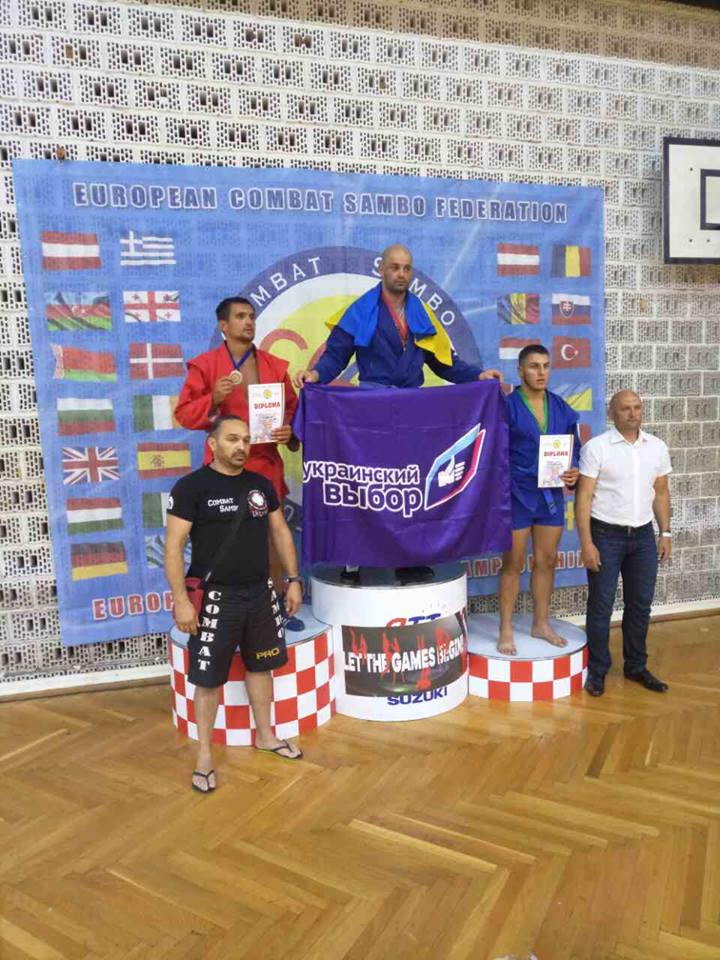 Леон Авалян &#8211; золотий призер Чемпіонату Європи з бойового самбо