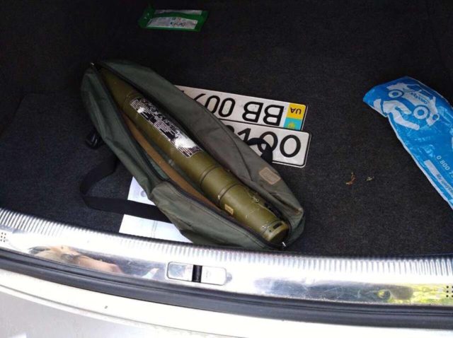 Затримані поліцією автокрадії у Бучі та Ірпені переховували гранатомети