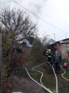 У Горенці горіла господарська будівля