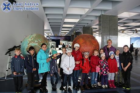 Бучанські дітки відвідали київський планетарій