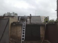 В Ірпені рятувальники загасили пожежу, що сталася у господарчій будівлі