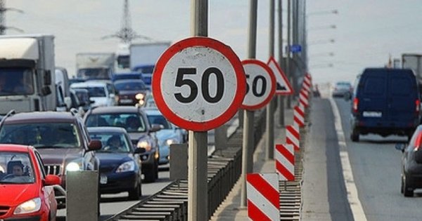 Обмеження у містах швидкості руху почне діяти з 1 січня
