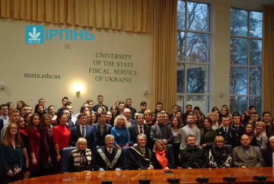 Колишній Президент Віктор Ющенко виступив з лекцією в УДФСУ, де аналізував перспективи розвитку України