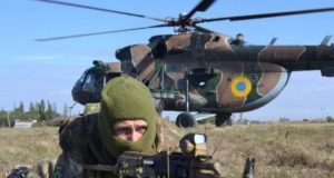 У Гостомелі Нацгвардія провела військові навчання
