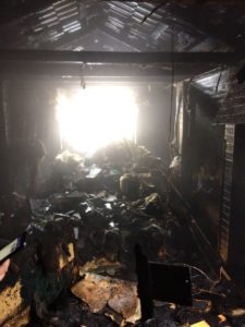 В Ірпені рятували від пожежі житловий будинок