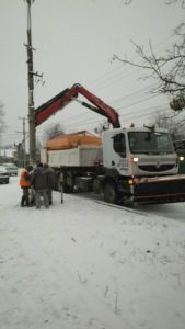 Аварійну електроопору в Бучі демонтовано