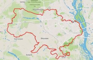 До Дня Соборності київські велосипедисти “наїздили” карту України