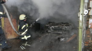 У Бучі ліквідували пожежу  гаража