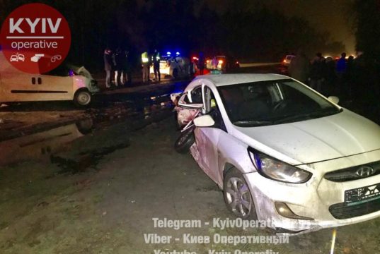 Унаслідок ДТП на Гостомельській трасі загинула жінка-водій