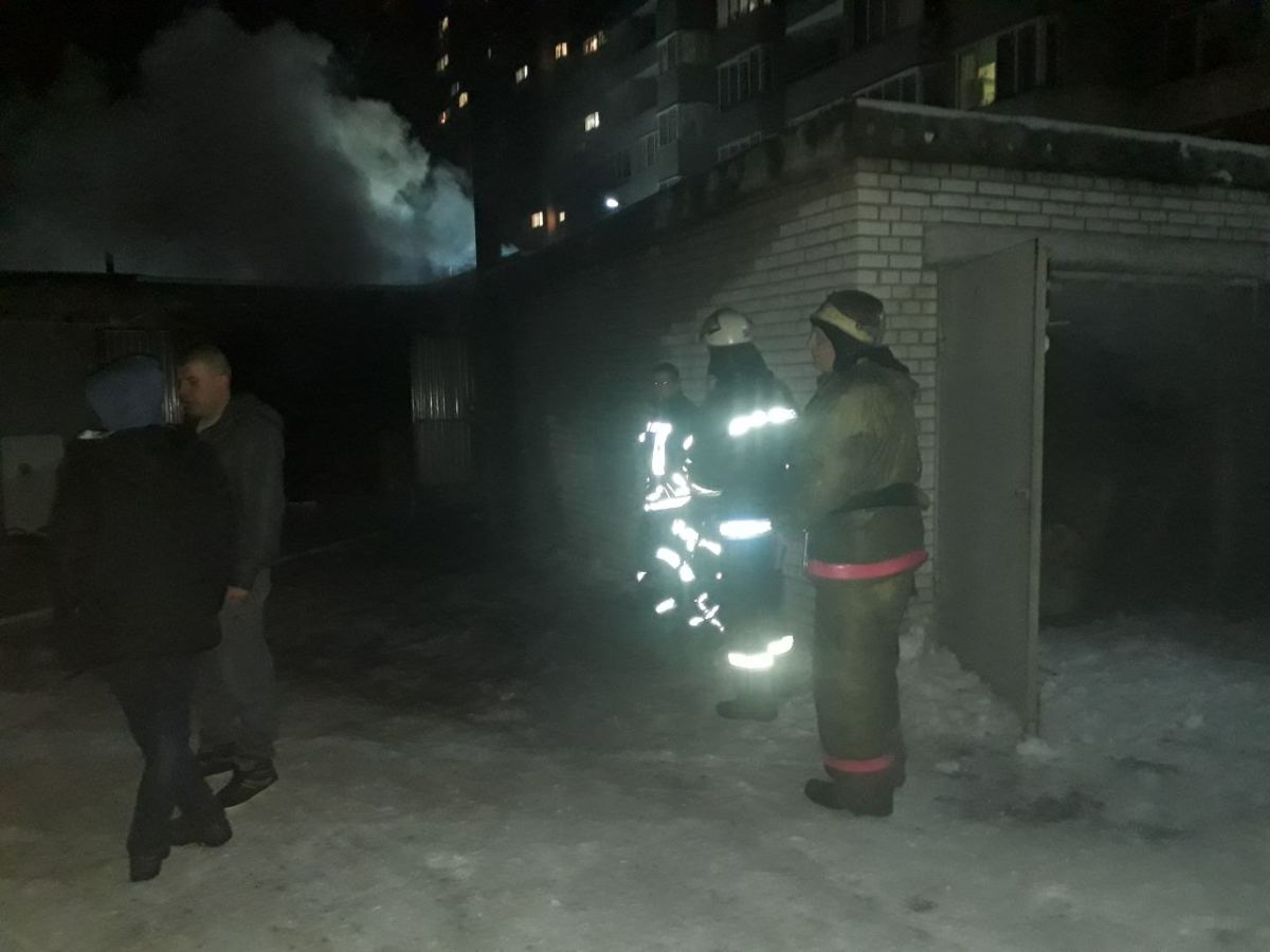 У Коцюбинському ліквідували пожежу гаража
