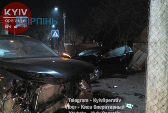 В Ірпені унаслідок ДТП травмовано пасажира автомобіля