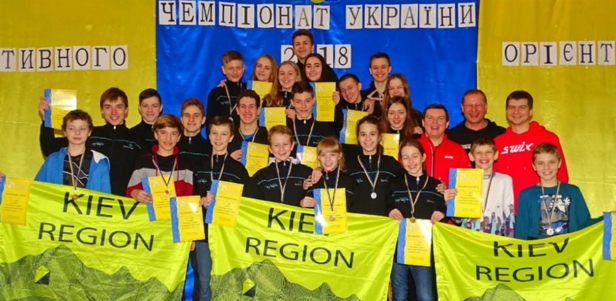 Спортивні орієнтувальники Київщини здобули на чемпіонаті України 27 нагород різного ґатунку