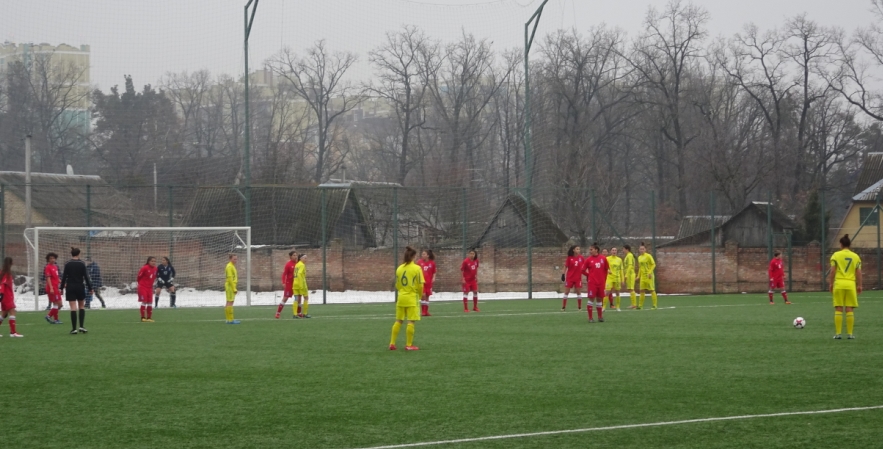 В Ірпені жіноча збірна України з рахунком 4:1 перемогла команду Азербайджану