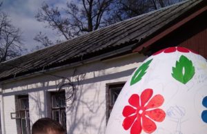 Великодній перформанс у Ворзельській бібліотеці