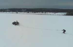 У Бучі та Ірпені можна кататись на сноуборді! (ВІДЕО)