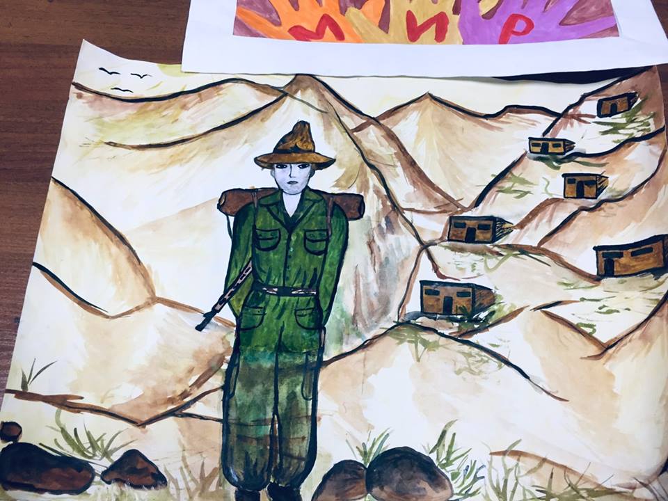 “Афганська війна — очима дітей”: серед ірпінських учнів пройшов конкурс малюнків та авторської поезії