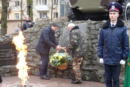 У Бучі вшанували пам’ять афганців, які не повернулися з війни