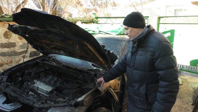 Лаврентій Кухалейшвілі: “Підпал моєї машини — це удар не лише по мені, а й по небайдужих жителях міста, яких намагаються залякати”