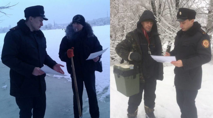 Тонкий лід: ірпінські рятувальники застерігають рибалок