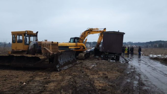 Місцеві АТОвці стали на захист заплави річки Ірпінь