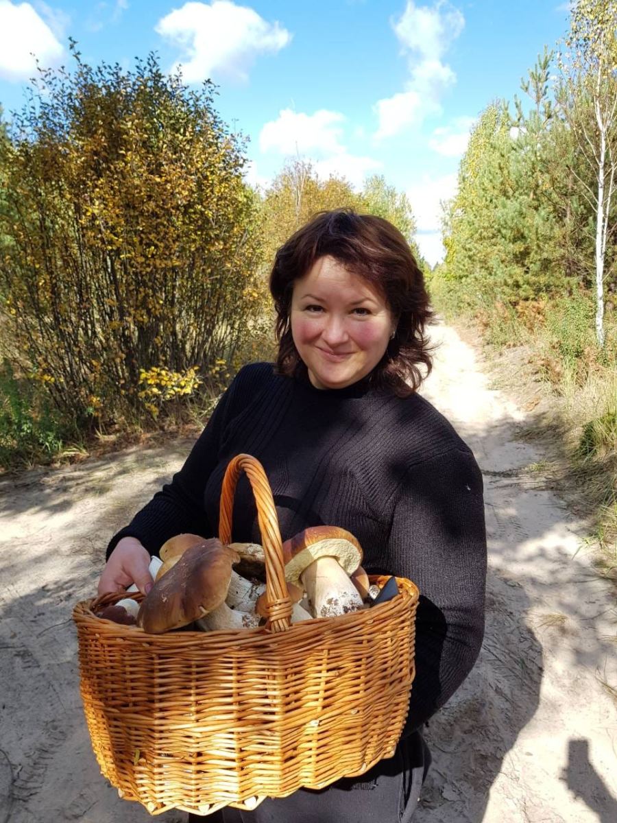 мешканка Ірпеня Оксана Дудуленко. фото з фейсбук