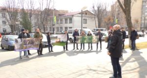 “Буча Марсіанська”: місцева громада вийшла на акцію протесту проти знищення природи та незаконної забудови