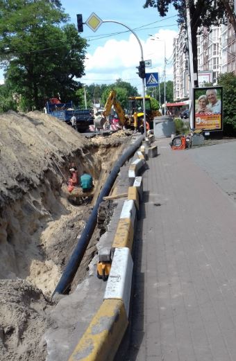 В Ірпені перекриють ділянки вулиць Соборна, Матросова та Пушкінська через заміну водомереж