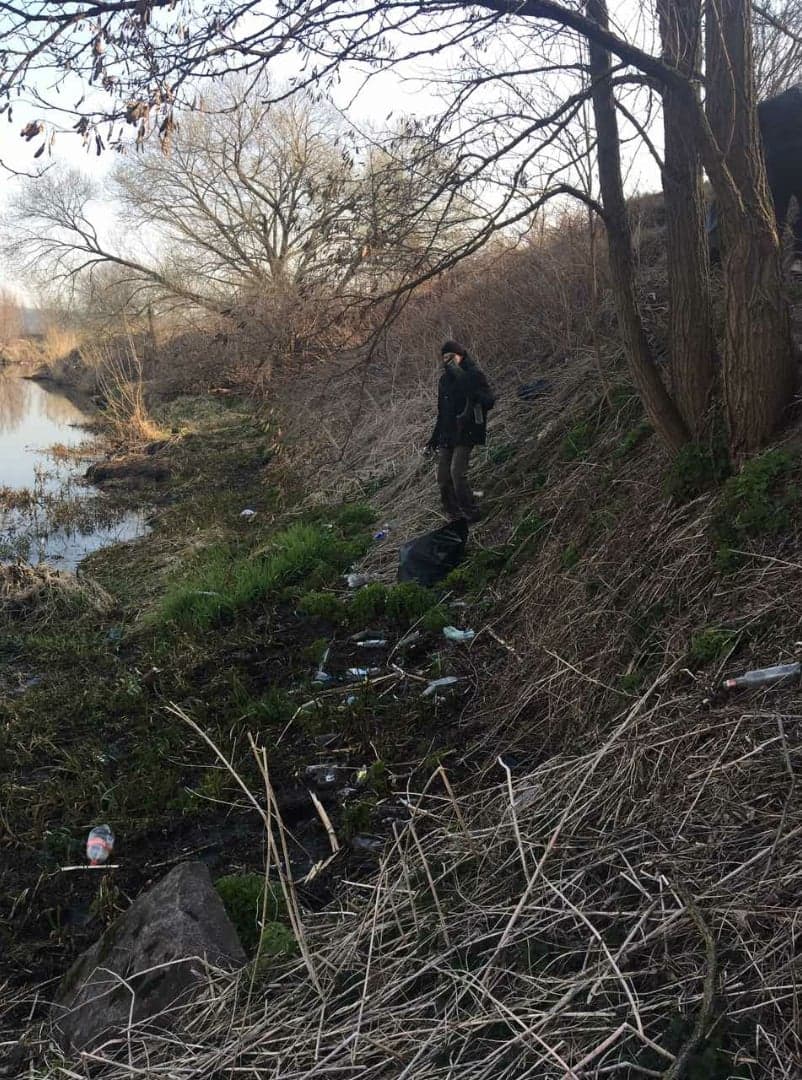 Громада Романівки впорядкувала берег річки Ірпінь