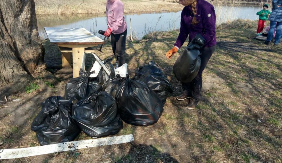 Громада Романівки впорядкувала берег річки Ірпінь