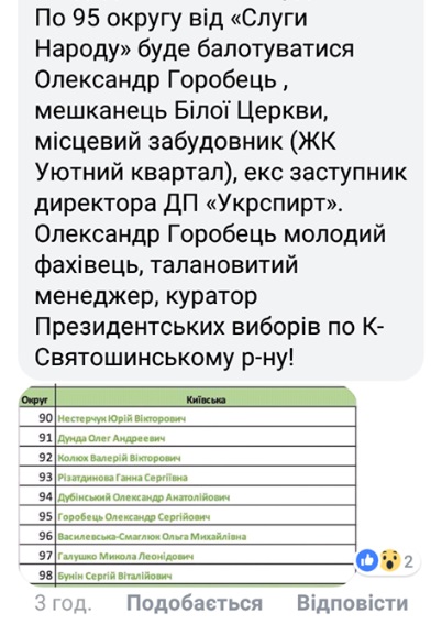 Клоном Смірнової виявилась дружина однопартійця Карплюка