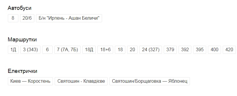 В 100-тисячному “європейському” Ірпені відсутній громадський транспорт