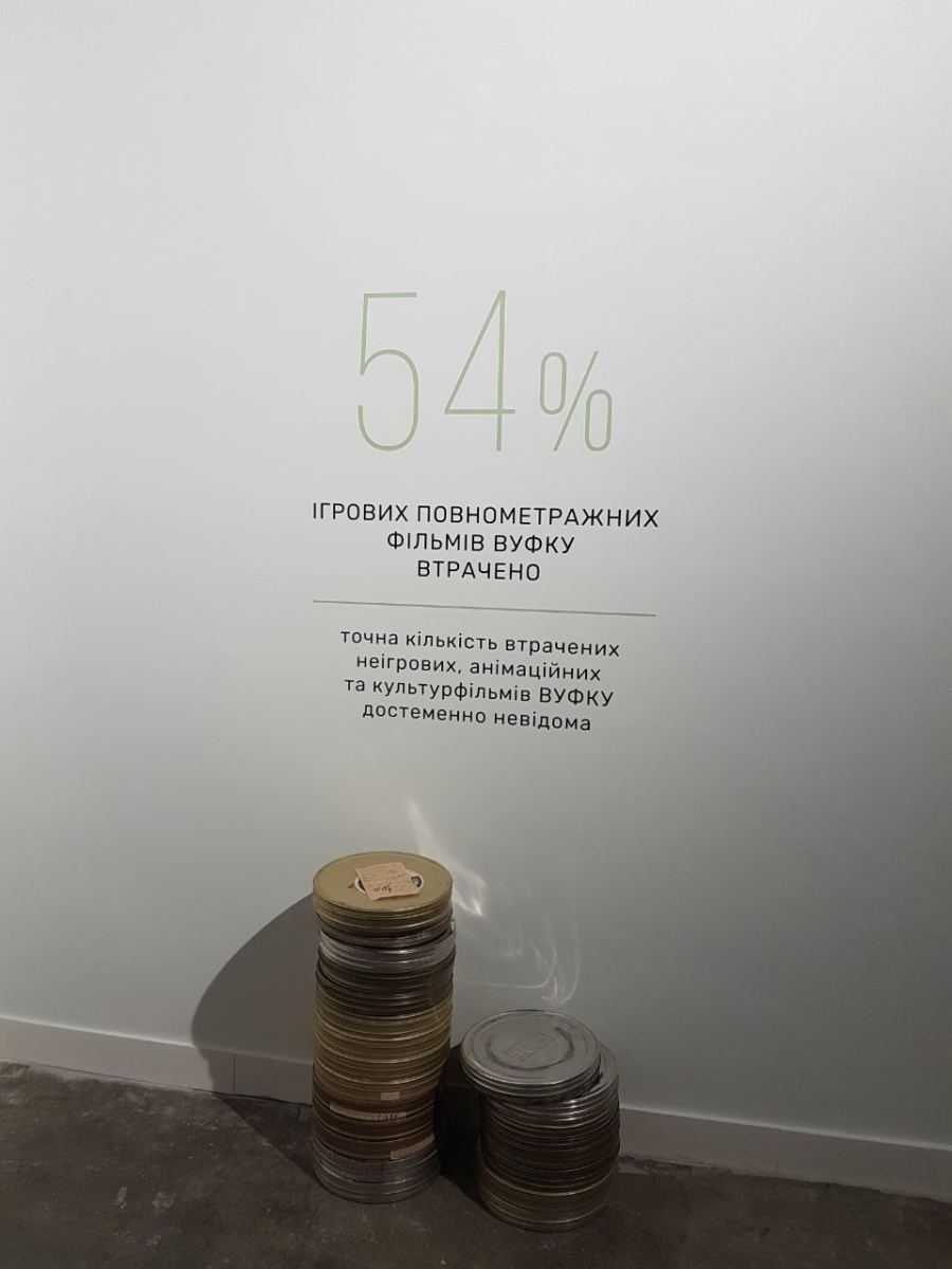 54% ігрових повнометражних фільмів ВУФКУ втрачено. Точна кількість втрачених неігрових, анемаційних та культурфільмів вфку достеменно не відома