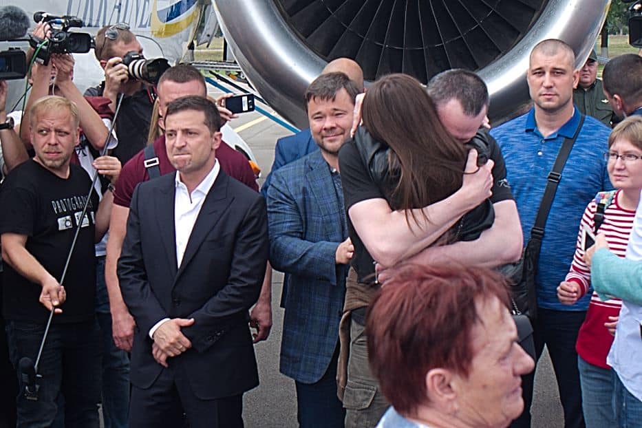 Промова Олега Сенцова в аеропорту &#8220;Бориспіль&#8221; (фото, відео)