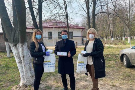 Подарунок від «ЄС» для ірпінських інфекціоністів: благодійність чи піар заради політичних дивідендів?