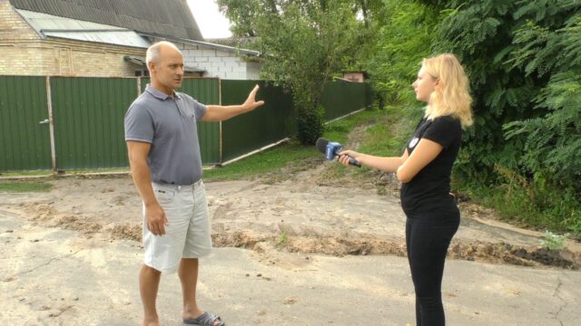 Зона стихійного лиха: ірпінські садиби після рясних дощів