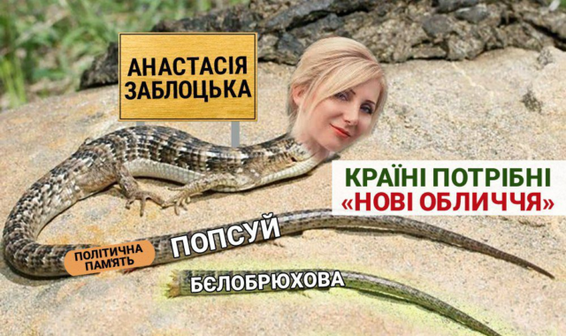 Анастасія Заблоцька (Попсуй) увійшла до партії &#8220;За майбутнє&#8221;