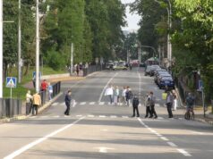 Перекрита дорога в Ірпені: громада протестує проти бездіяльності поліції