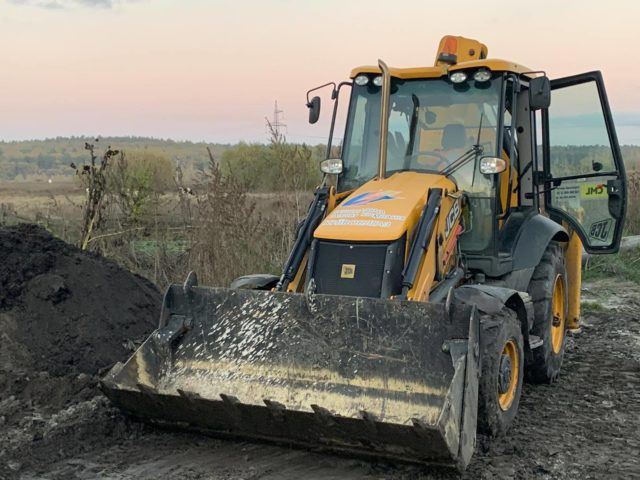 Купи піску на газовій мережі до «Синергії сіті» на заплаві Ірпеня