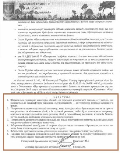 «Школа» на території табору «Сокіл»: в Ірпені вирішують долю рекреації