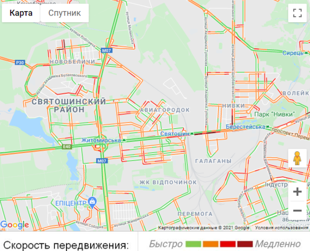 Дороги Ірпеня та Києва перевантажені