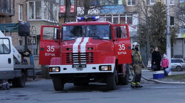 У Бучі горіла трансформаторна підстанція: відновлення електропостачання розтяглося на два дні